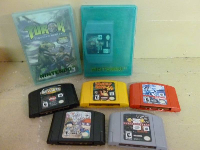 lot 109 image: Nintendo 64 Games