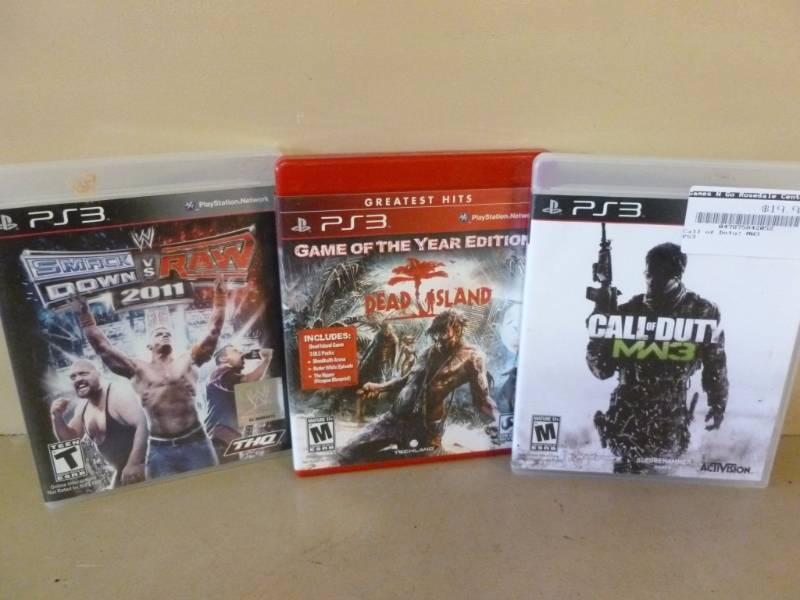 lot 107 image: Playstation 3 Games