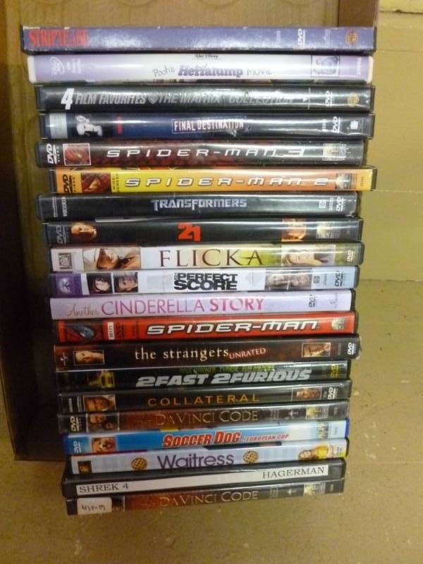 lot 115 image: DVD Movies