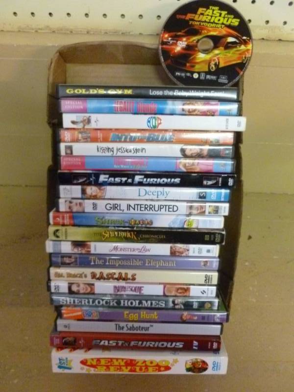 lot 117 image: DVD Movies