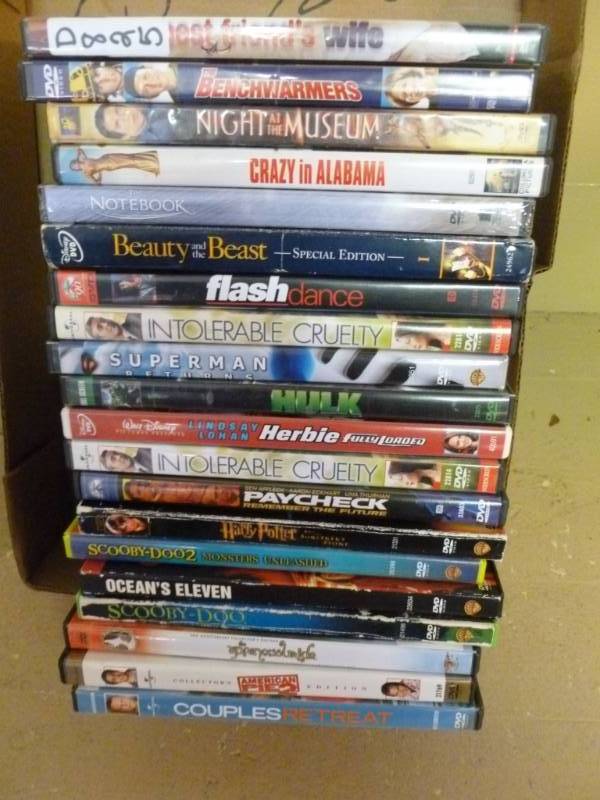 lot 118 image: DVD Movies