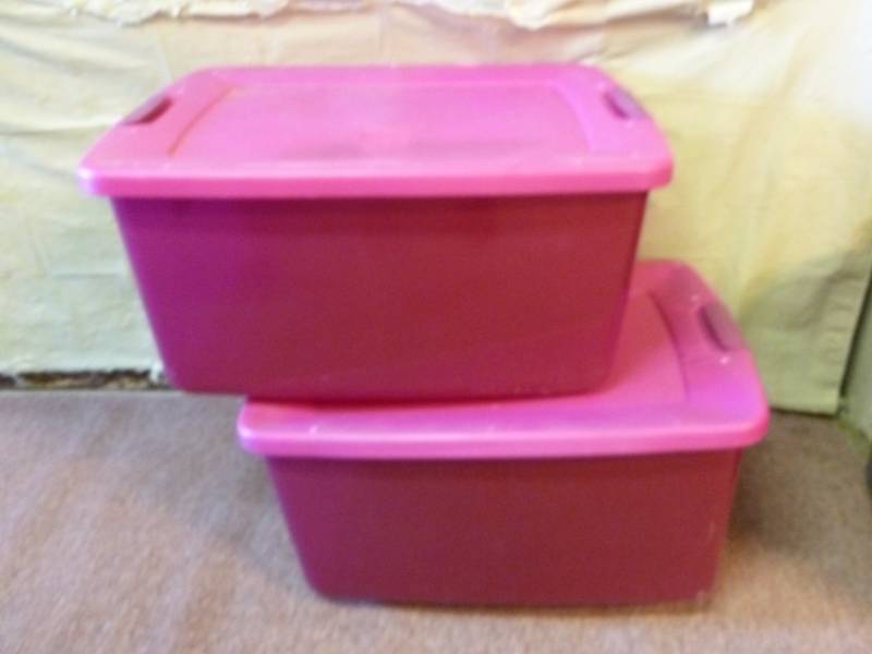 lot 176 image: Storage Totes