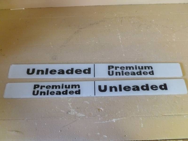 lot 231 image: Vintage Gas Pump Slides