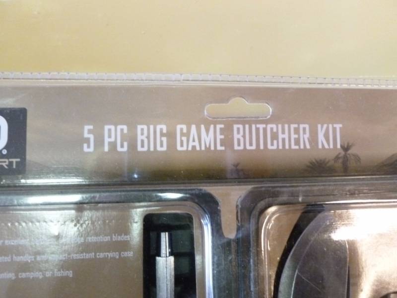 lot 235 image: Big Game Butcher Set