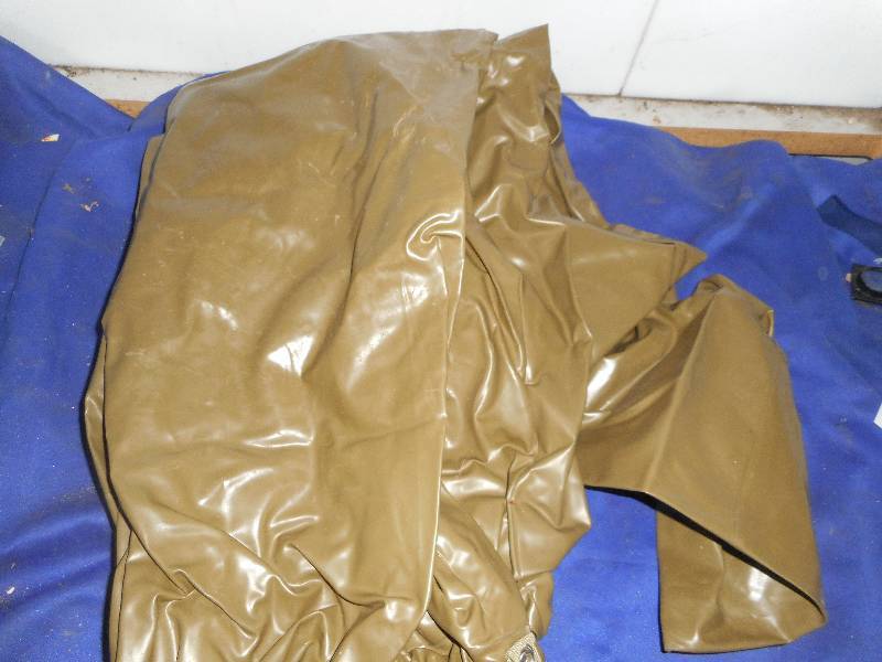 2 PAIR SUSPENDER RAIN PANTS