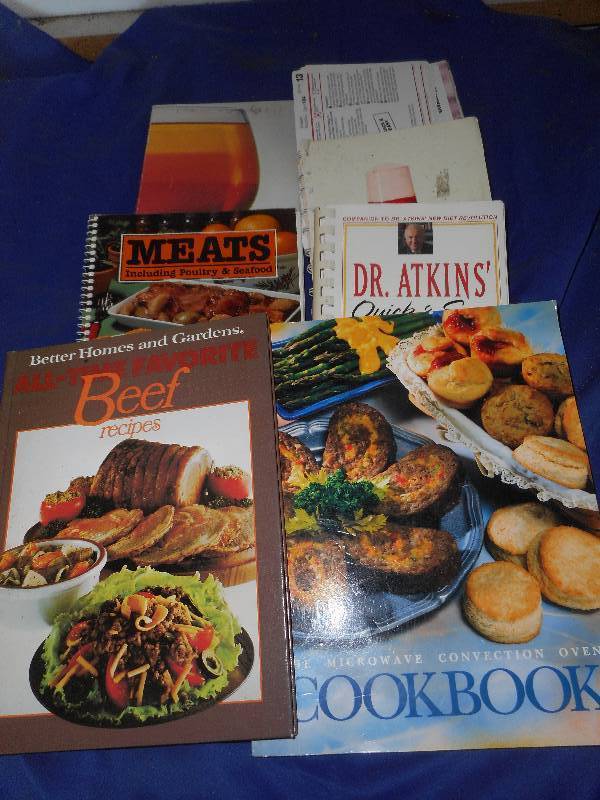 MULTIPLE RECIPE BOOKS
