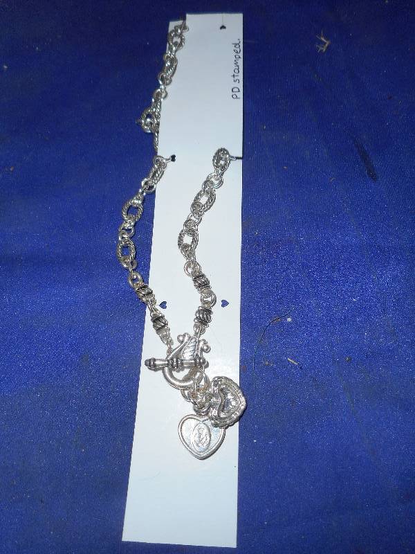 SILVER CHARM NECKLACE