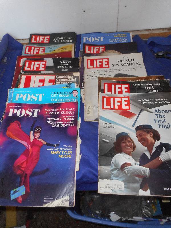 COLLECTIBLE POST AND LIFE MAGAZINES