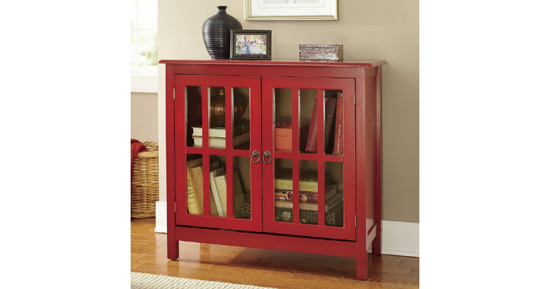Glass Door Cabinet open box Retail ...