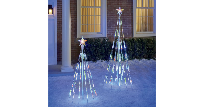 LED Color-Changing Bubble Light Tre...