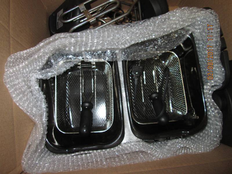 Ginnys Brand Double Deep Fryer ope...