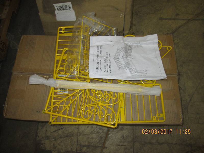 Scrolled Corner Shelf out of box, r...