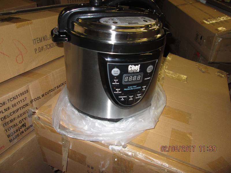 Chef Tested 6-Qt. Electric Pressure...