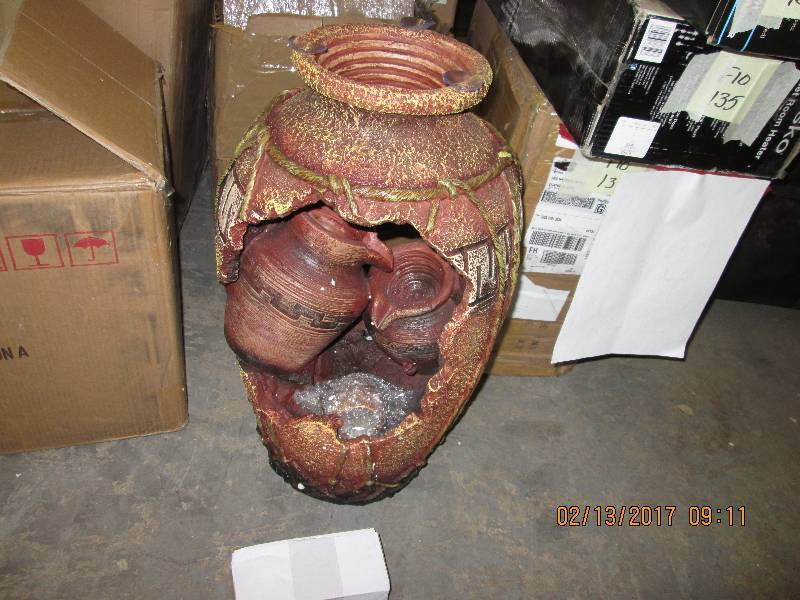 Antiquities Fountain Table open box...