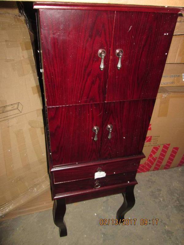 Camille Jewelry Armoire open box Re...