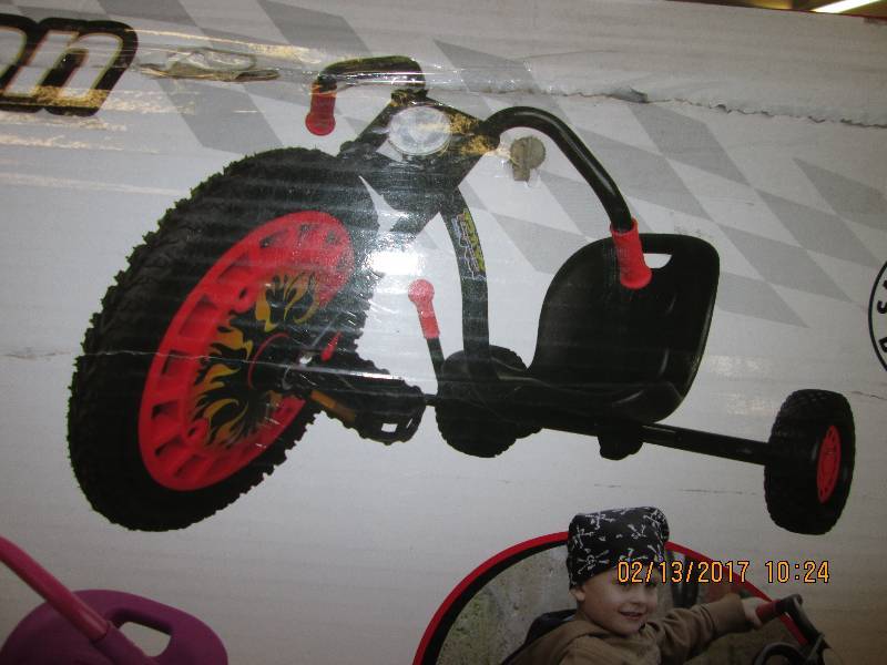Typhoon Tricycle open box , used Re...