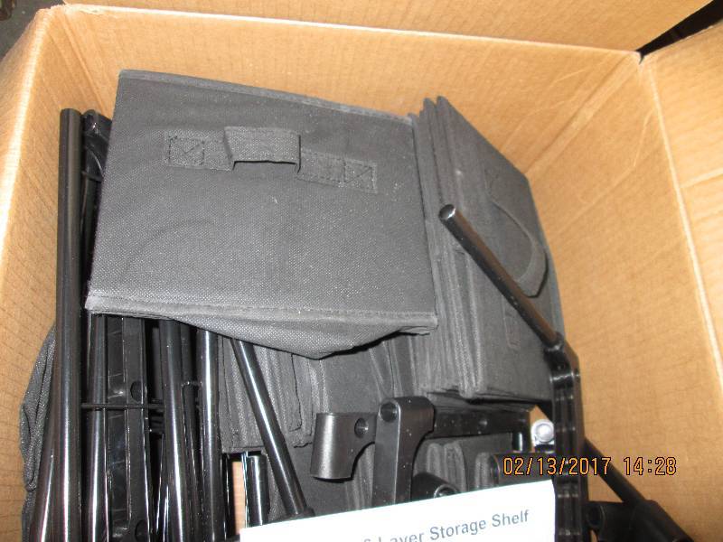 12-Drawer Organizer Black  open box...