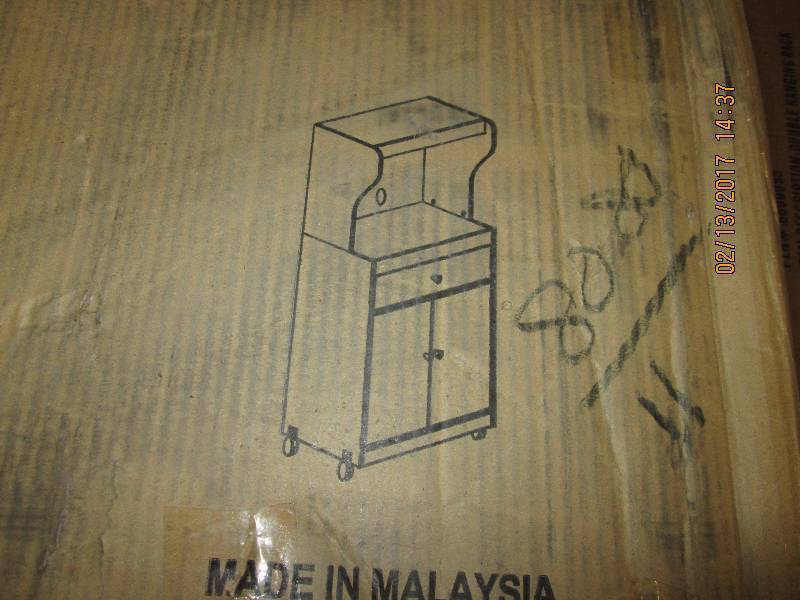 Avington Microwave Cart open box, l...