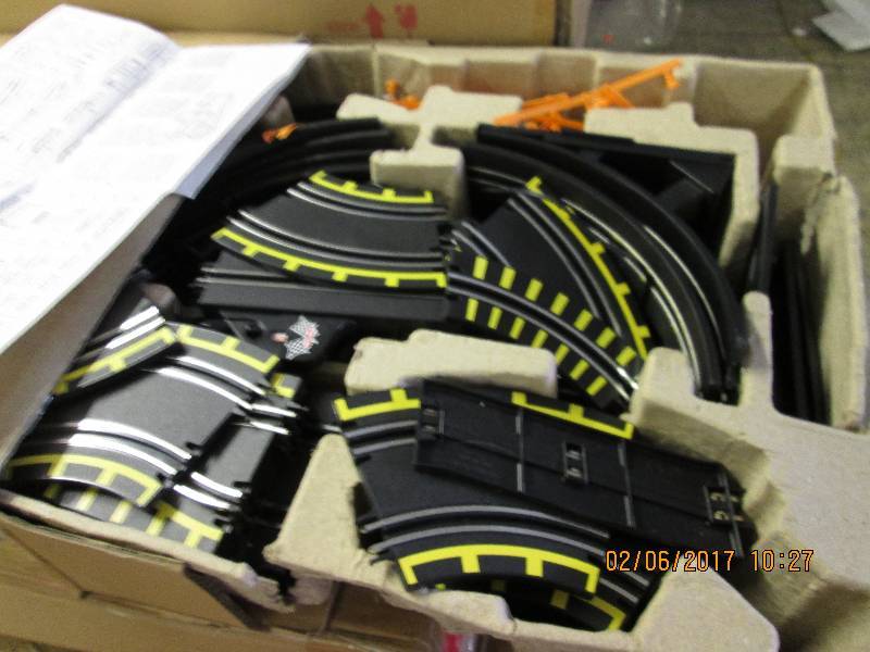 Big Racer Slot Tracks Set open box,...