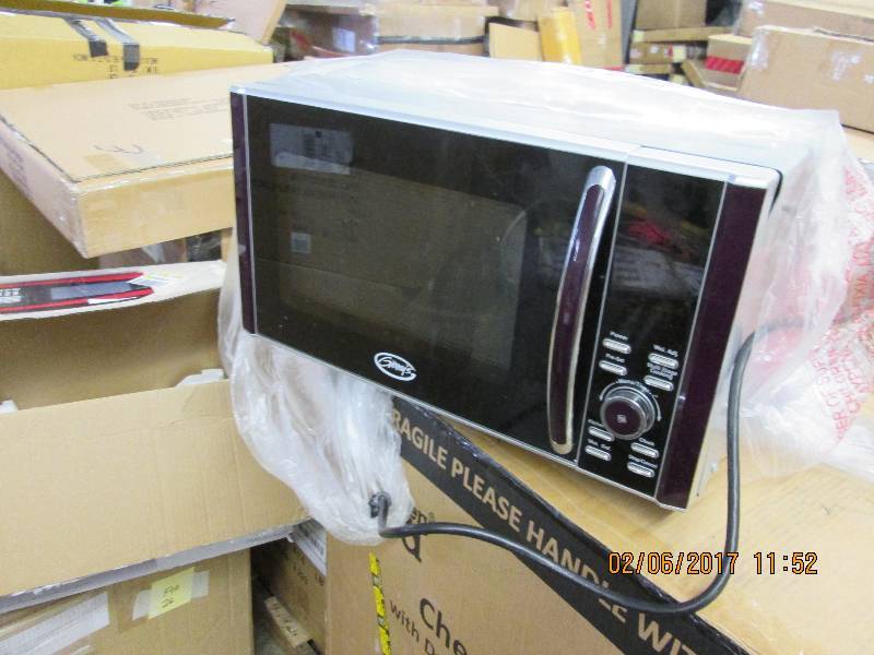 Ginnys Brand Retro Microwave open ...