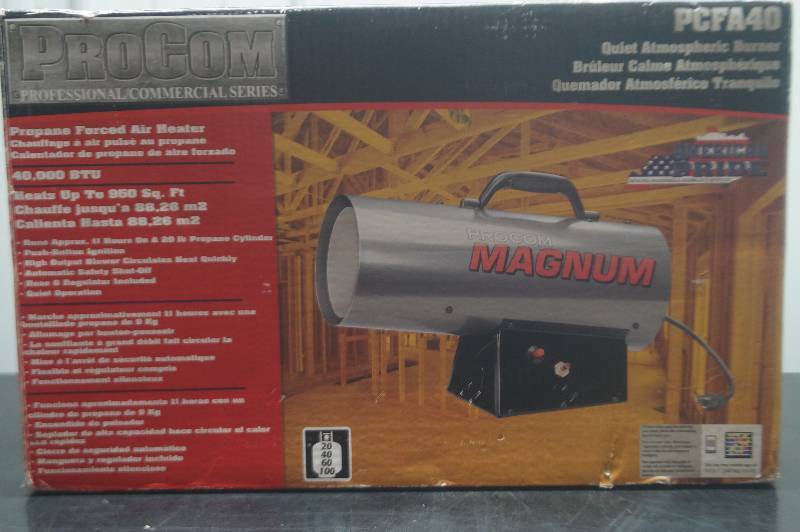 Propane Forced Air Heater