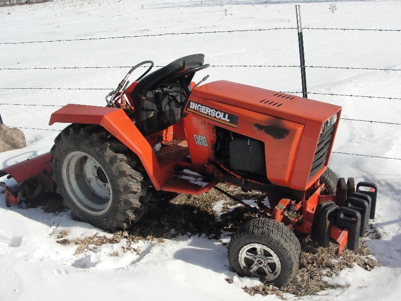Ingersoll Rand Garden Tractor with Tiller