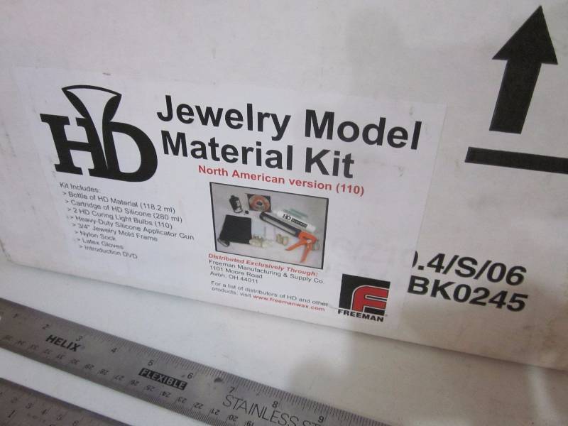 Jewelry Model Material Kit & Measuring Devices