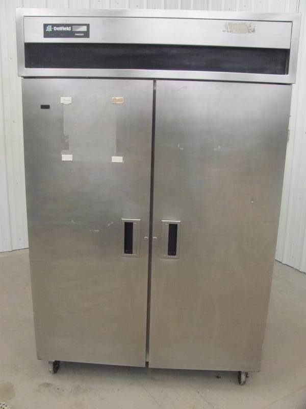 lot 6 image: Delfield Double Door Up Right Freezer
