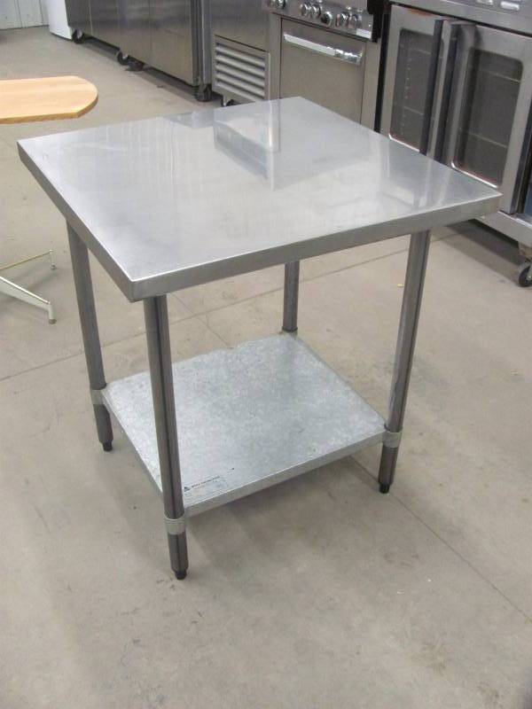 lot 30 image: Stainless Steel Kitchen Prep Table