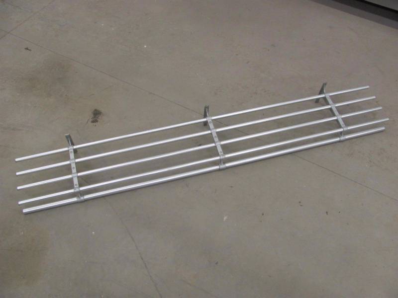 lot 42 image: Stainless Steel Pot Rack Shelf