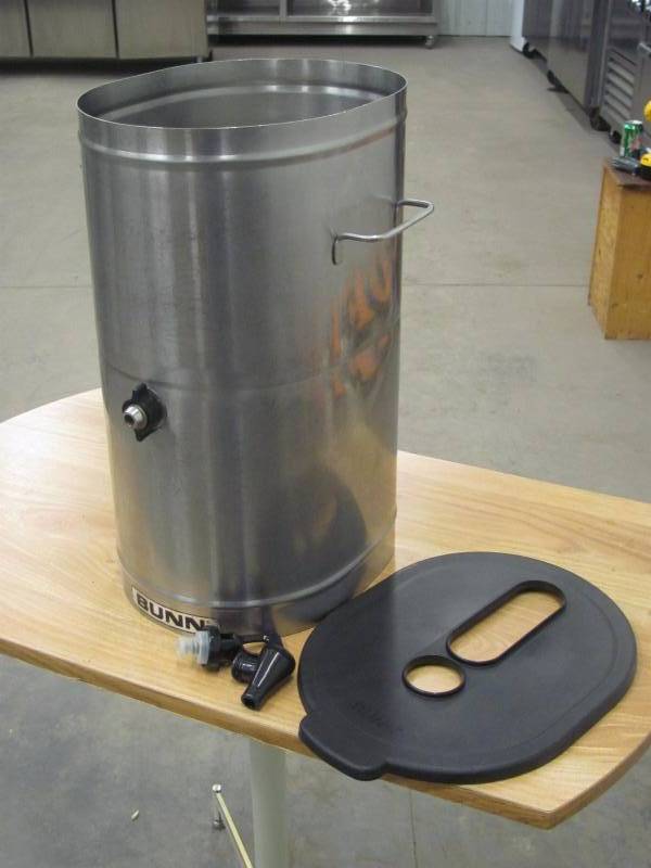 lot 54 image: Bunn Stainless Steel Ice Tea Beverage Cooler