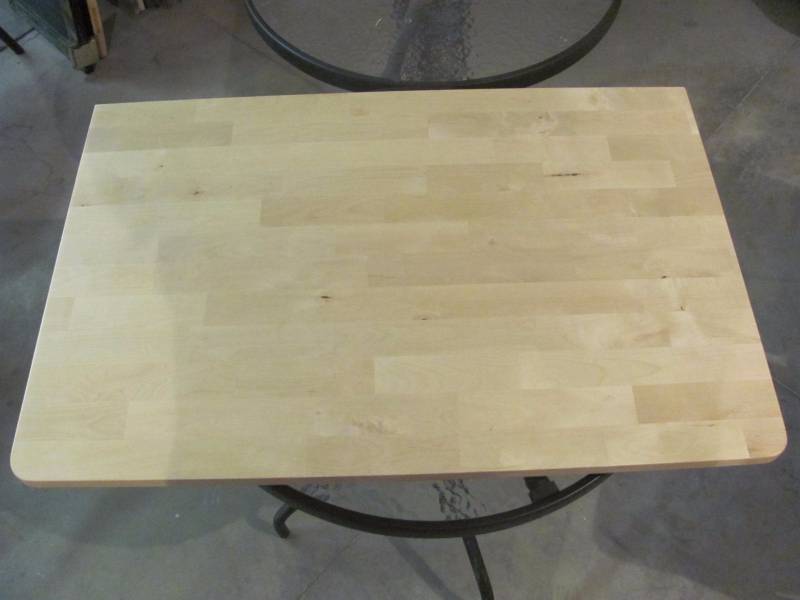 lot 118 image: Wall Mounted Bistro Table & Chair Lot