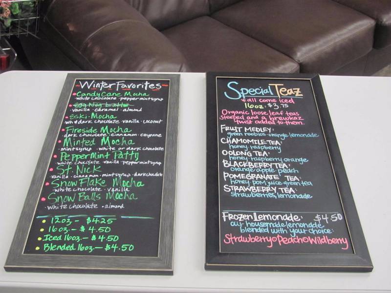 lot 140 image: Menu Board Lot