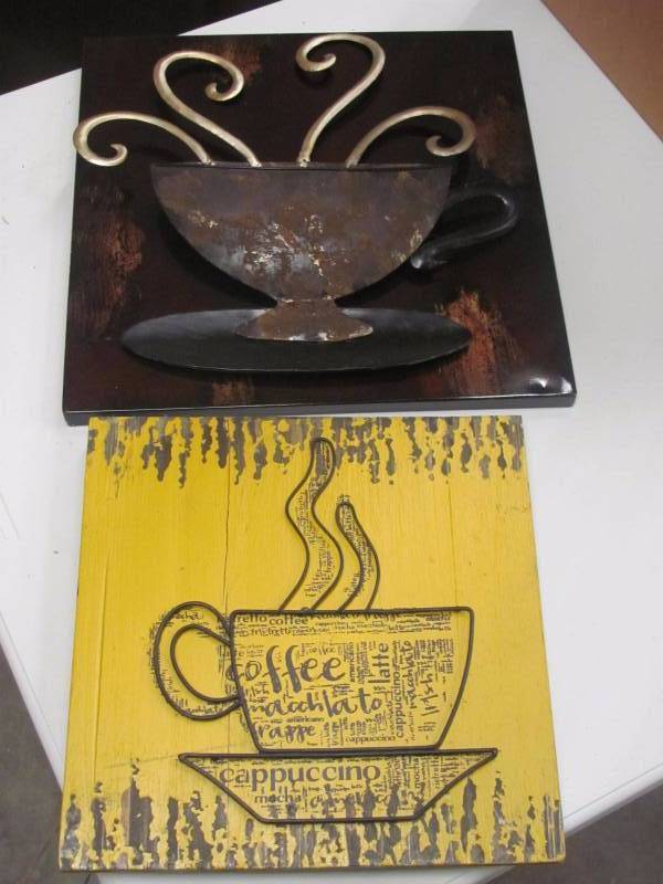 lot 151 image: Coffee Theme Decor Pictures
