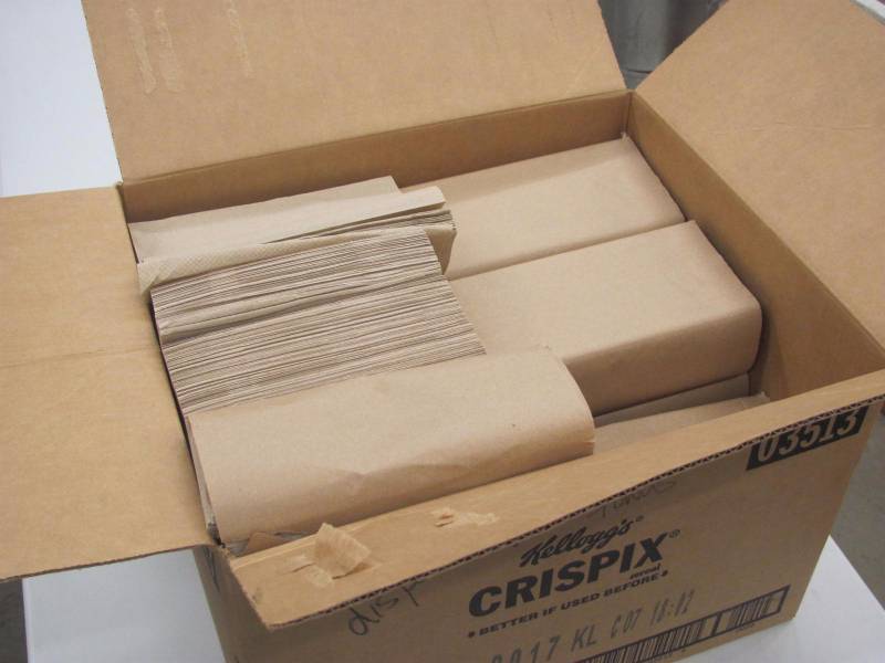 lot 204 image: 16 Packages of Paper Towel Dispenser Towels