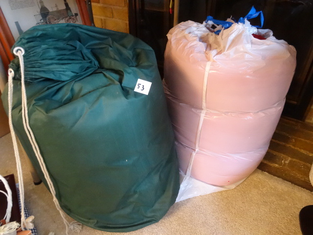 lot 53 image: 2 sleeping bags...