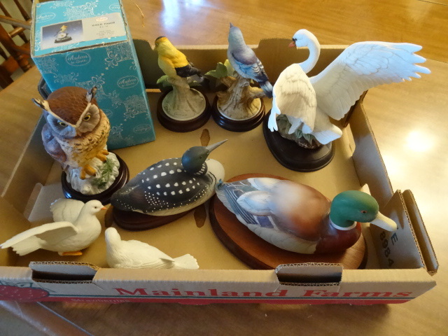 lot 117 image: Misc Andrea collectible figurines. ...
