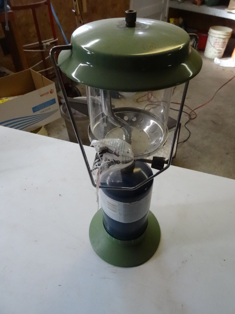 lot 199 image: Century propane camping lantern...