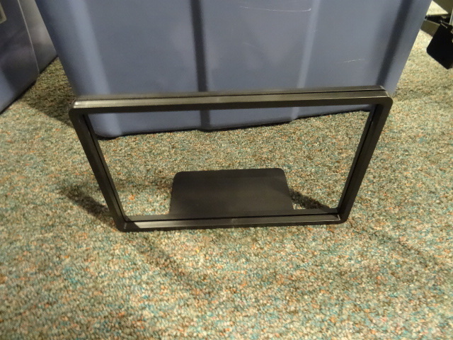 lot 31 image: Bin full of plastic display signs. ...