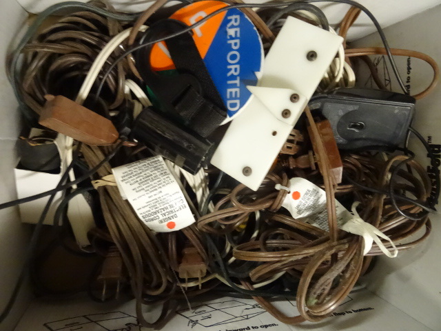lot 98 image: Misc extension cords...