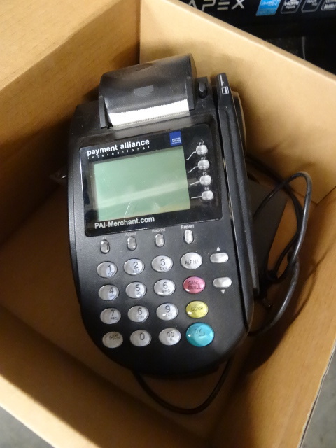 lot 110 image: Payment alliance Int credit card ma...