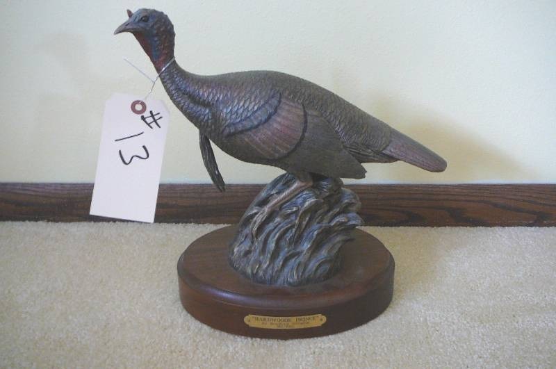 lot 13 image: Turkey Hardwood Prince by Bradford Williams 162 250 12 tall