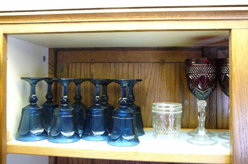 lot 35 image: Blue glasses, Red glasses