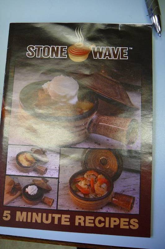 lot 43 image: Sone wave, Serving Dish & Platter with book