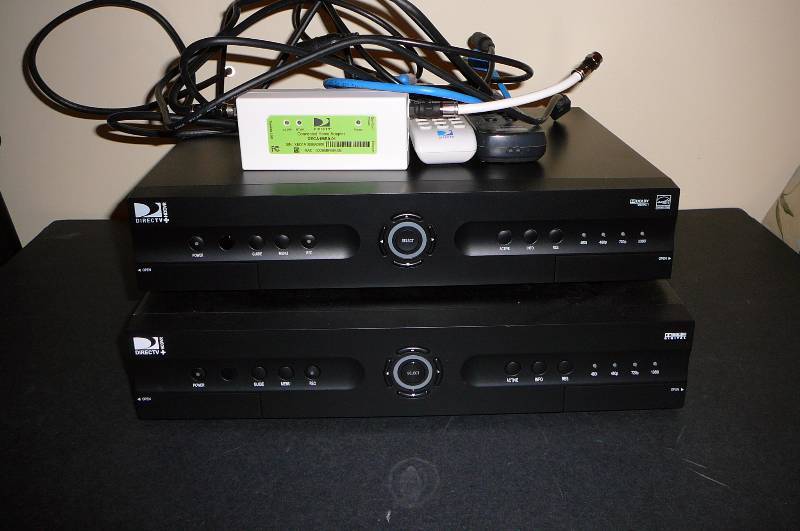 lot 252 image: 2- Direct Tv Boxes and Cables