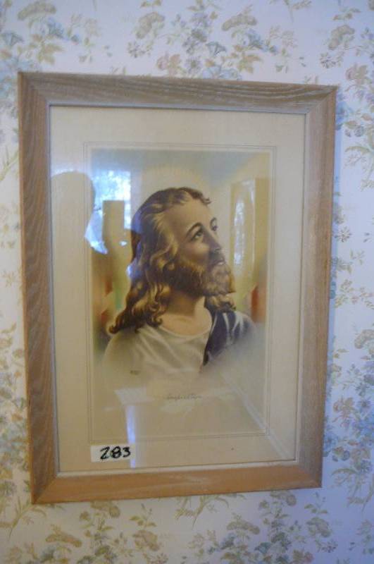 lot 283 image: Inspiration Picture of Jesus 16 12 x 22 12