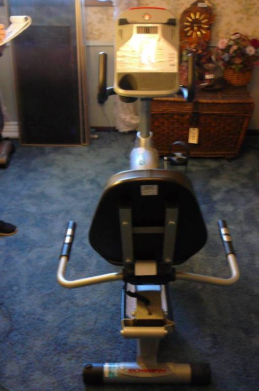 lot 296 image: Schwinn 250 Biodyne Exercise Bike Works, 2 lbs. hand weight
