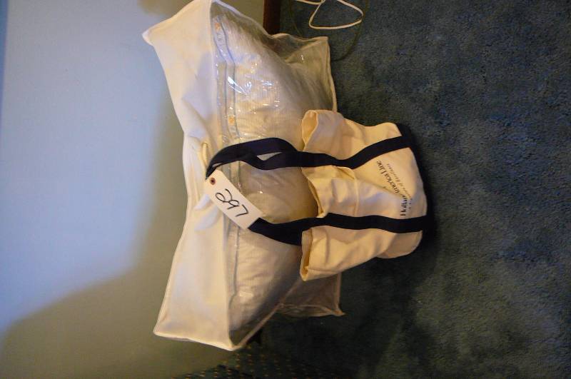 lot 297 image: Pillow and Bag