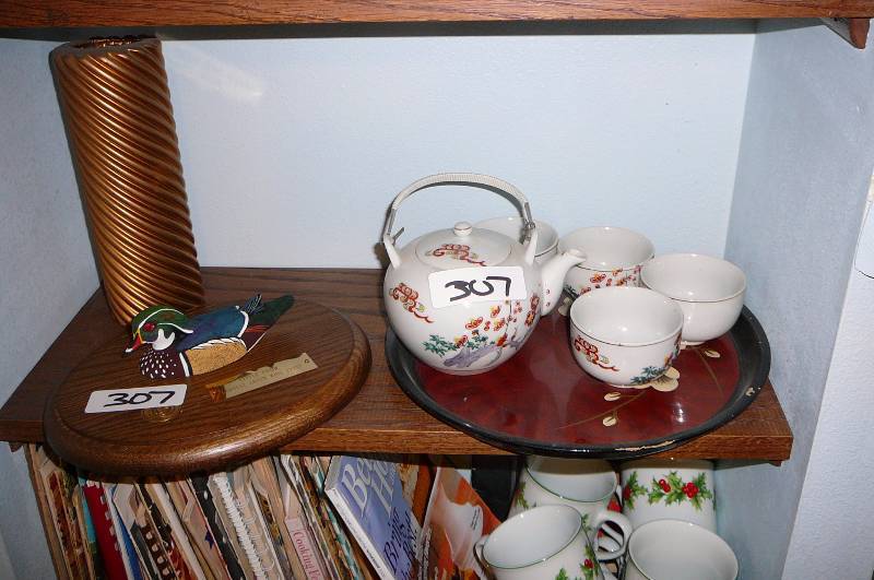 lot 307 image: Tea set Ducks unlimited Duck