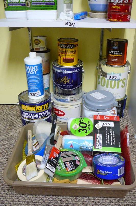 lot 335 image: Lot of Paint and Painting EQ